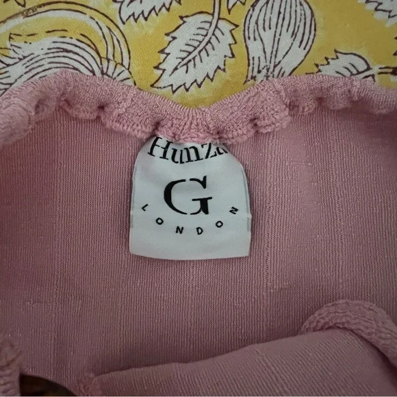 Hunza G Zadie Bikini Set – Metallic Dusty Pink NWOT - Picture 4 of 5